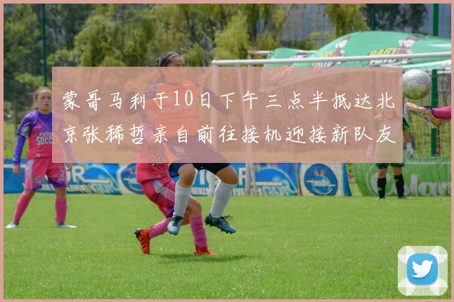 蒙哥马利于10日下午三点半抵达北京张稀哲亲自前往接机迎接新队友